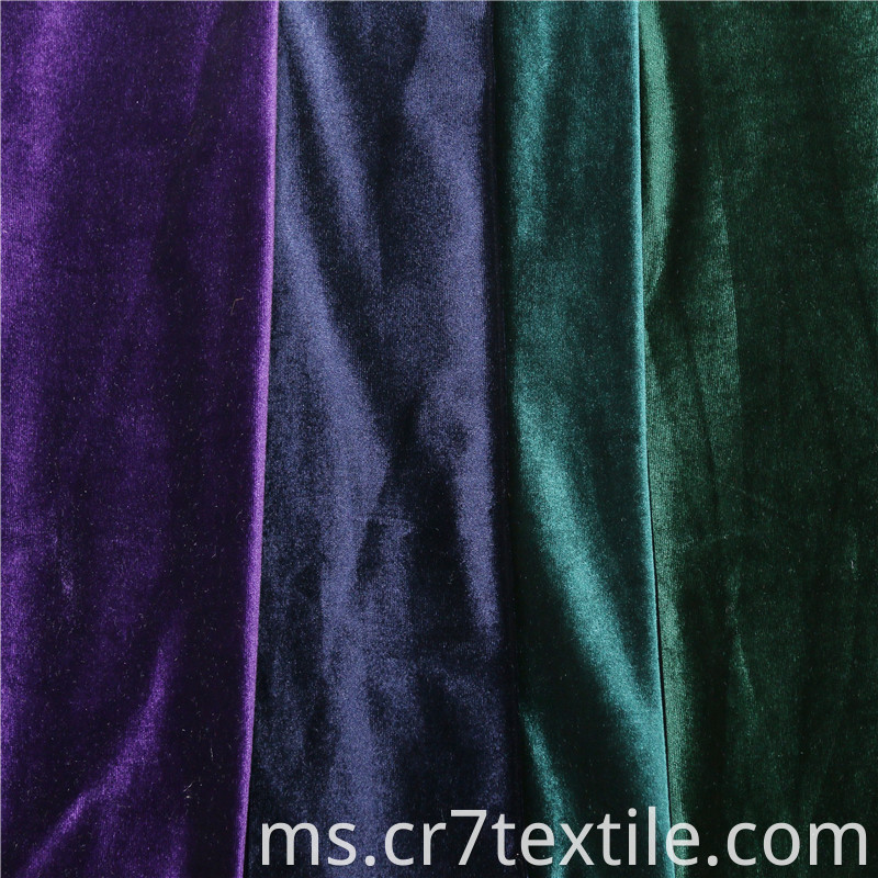 58INCH KOREA VELVET SPENDEX PLAIN DYED 58 (KS)PD